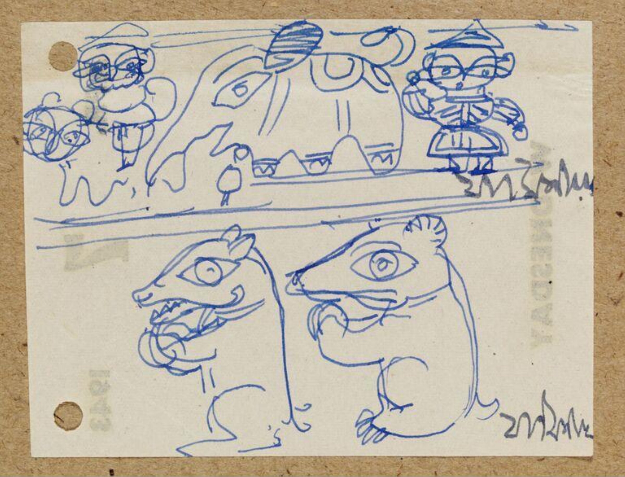 Drawing, Jamini Roy, ca.1943-1944