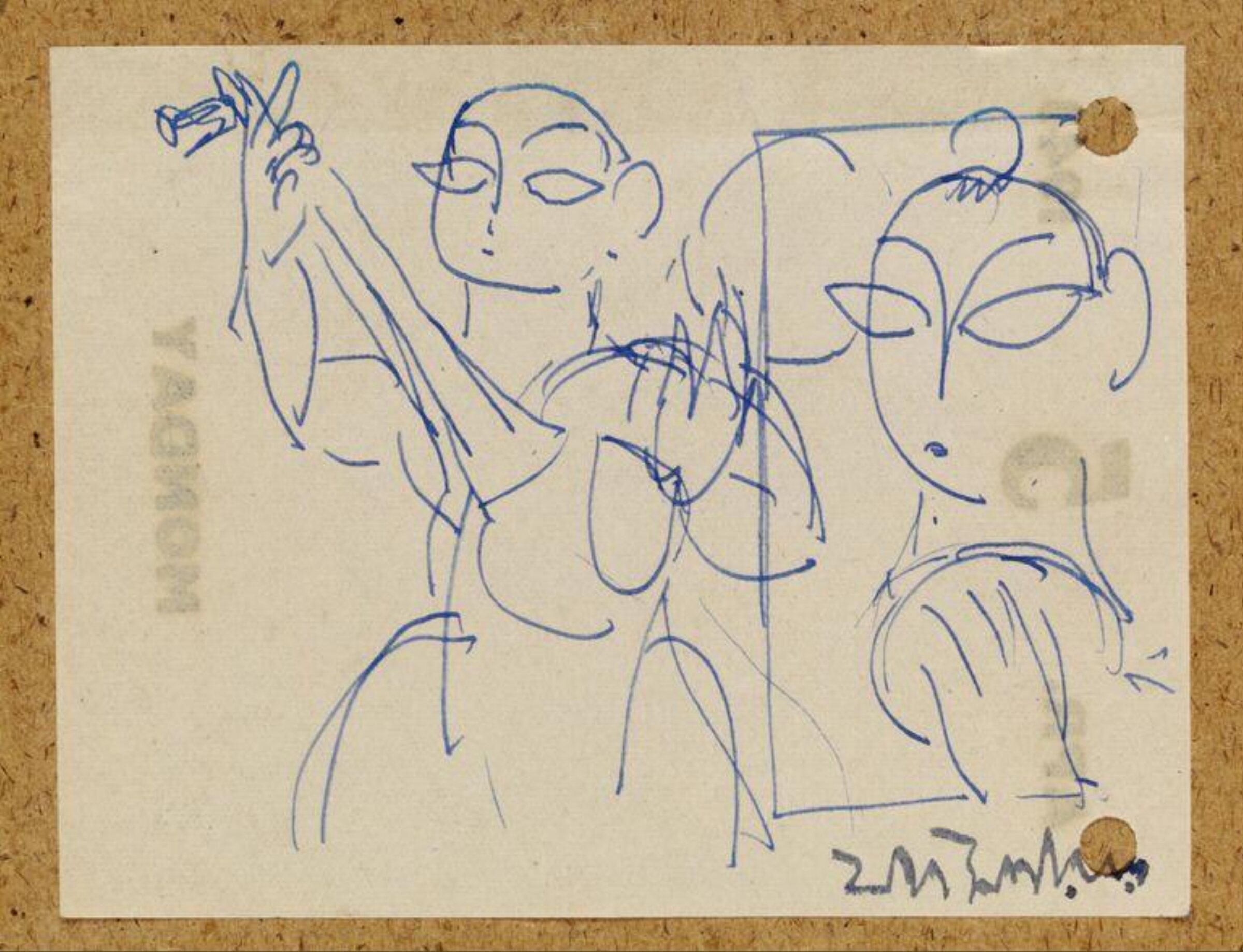 Drawing, Roy Jamini, ca. 1943