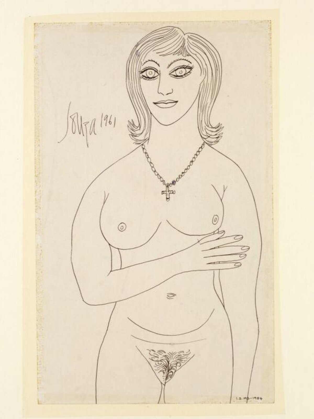Drawing, Francis Newton Souza, 1961