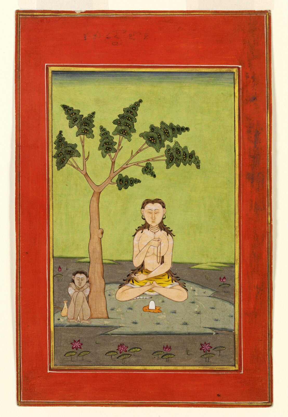 Devagandhari Ragini, ca. 1780