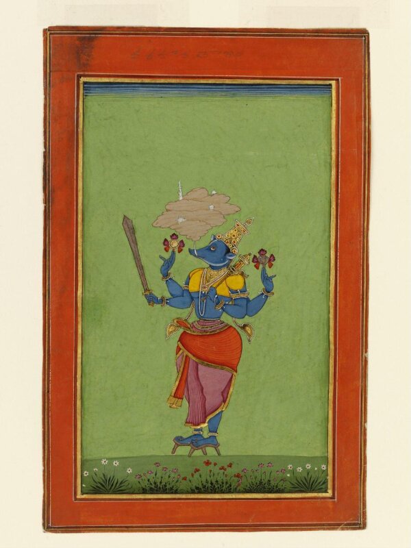 Varaha, the third avatar of Vishnu