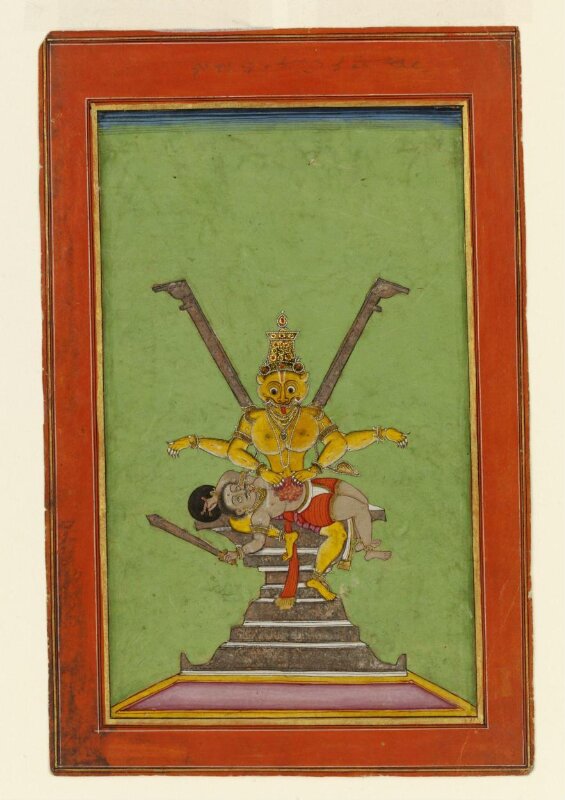 Narasinha, the fourth avatar of Vishnu