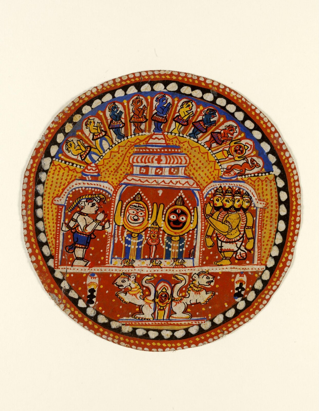 The Jagannath triad, ca. 1910