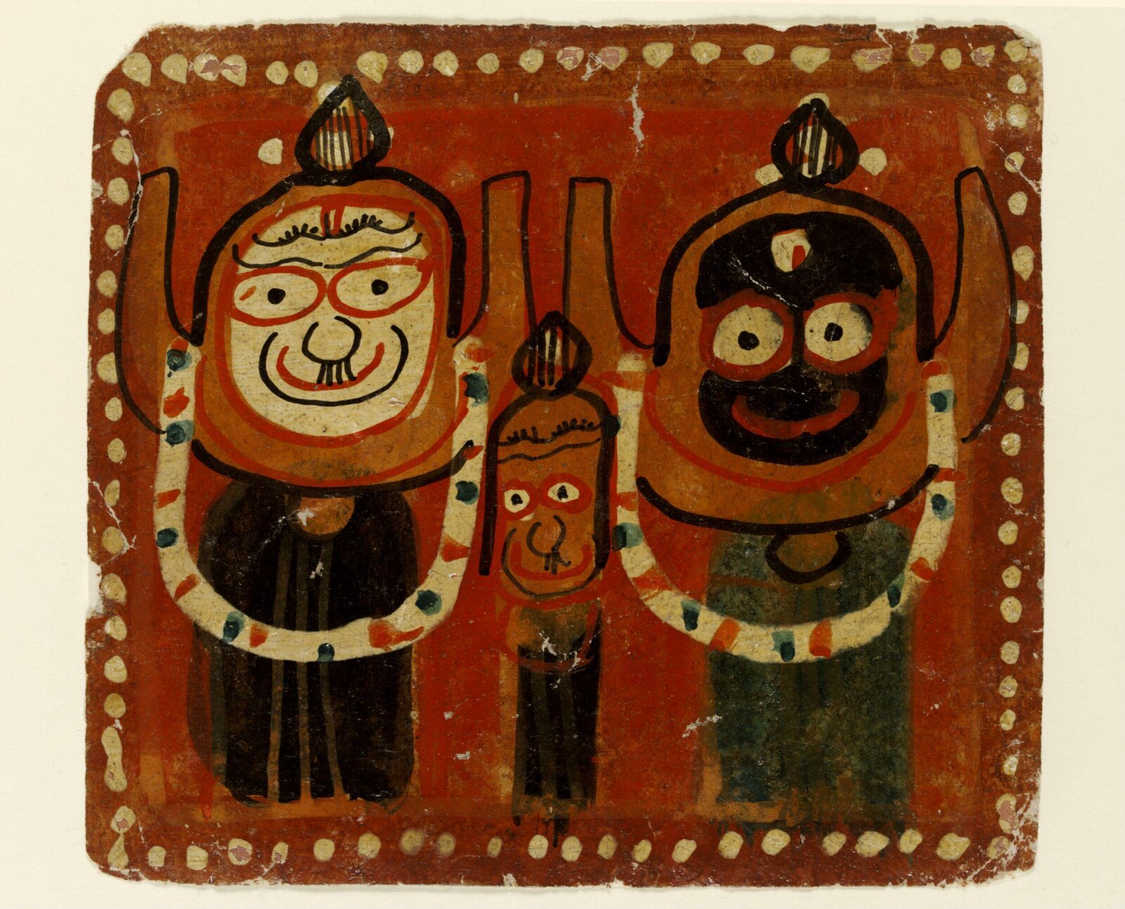 The Jagannath triad, ca. 1910