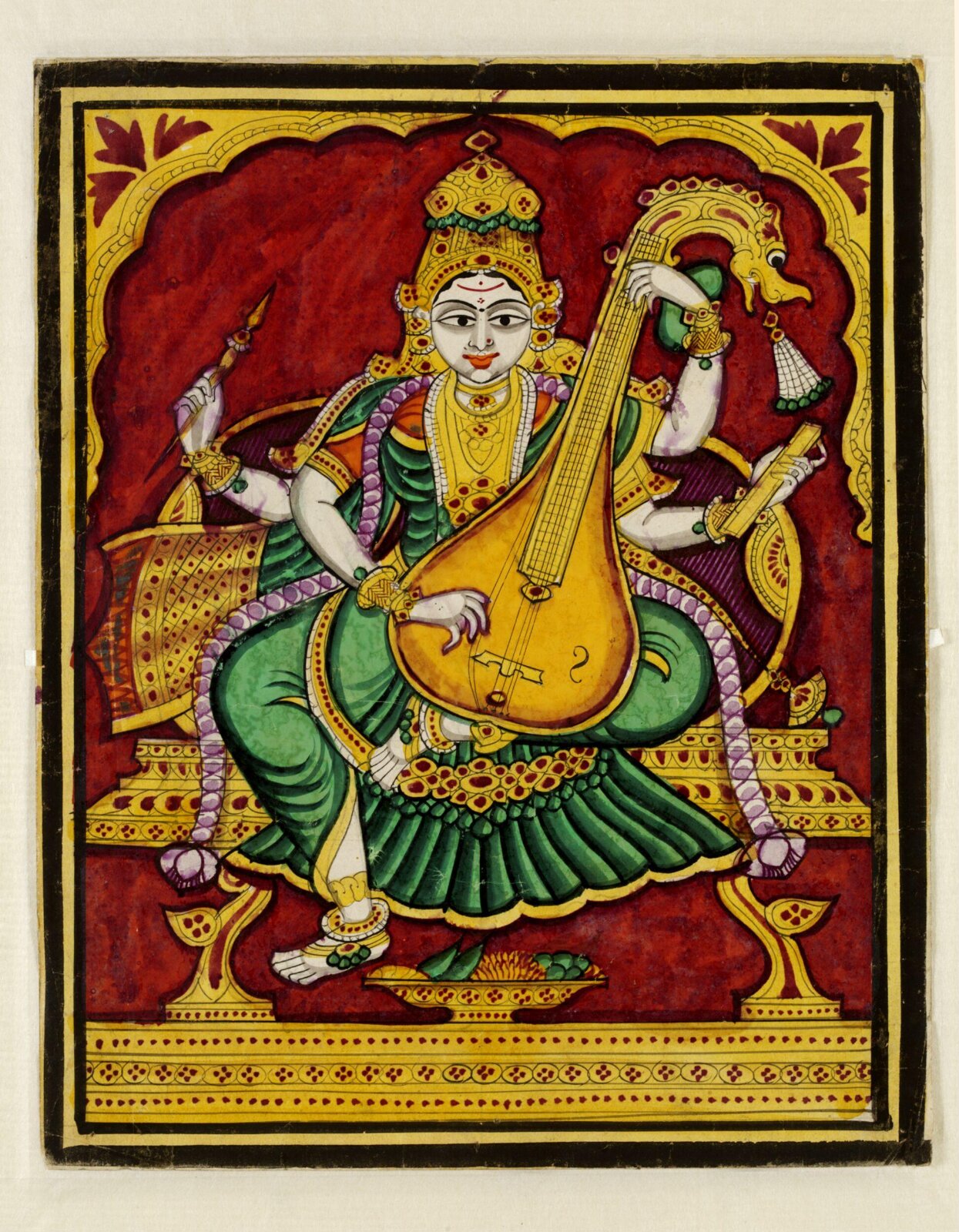 Saraswati, ca. 1830 - ca. 1840