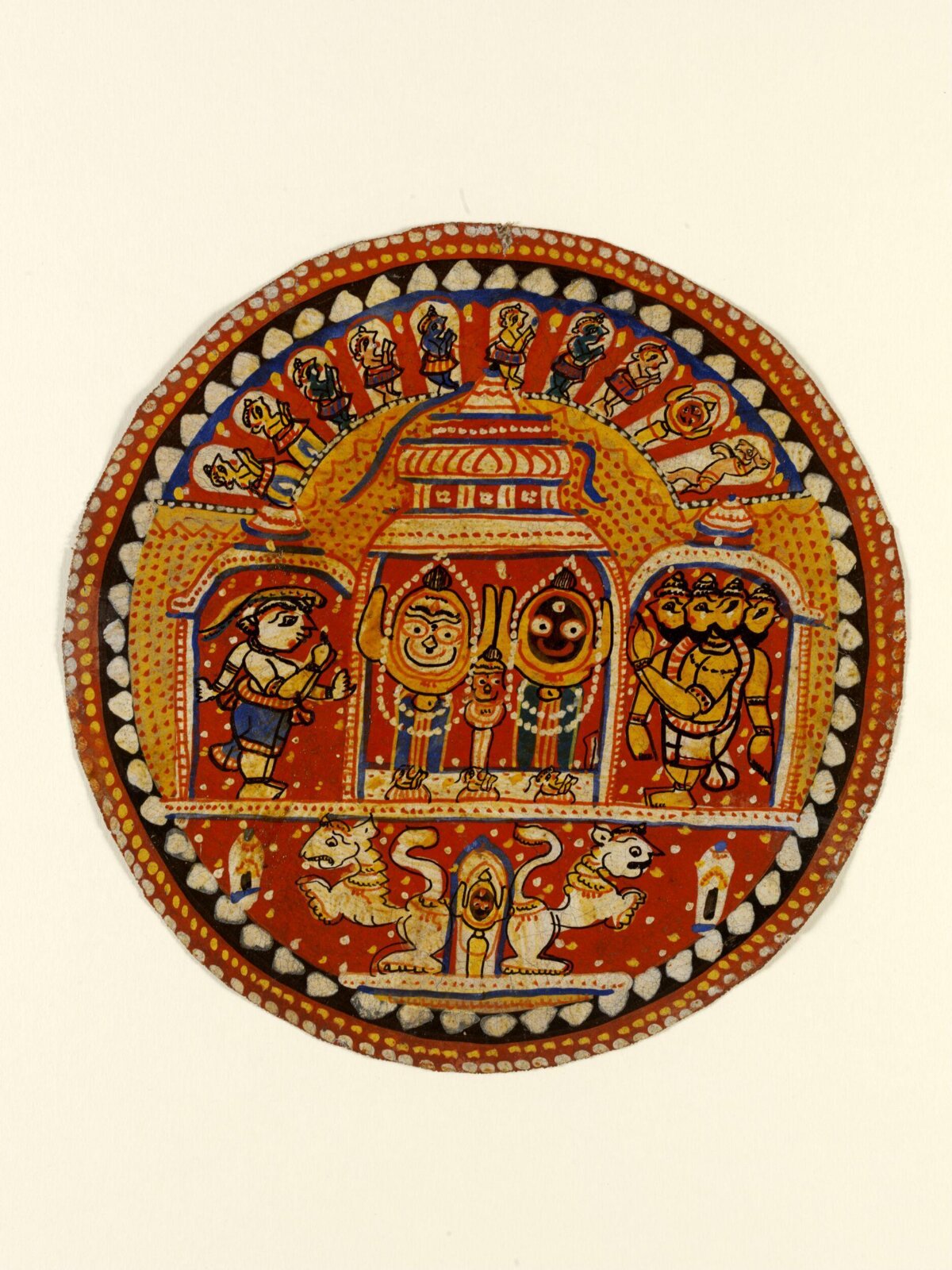 The Jagannath triad, ca. 1910