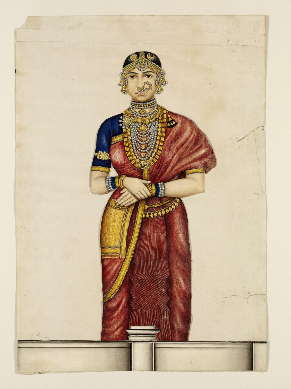 Portrait of Rani Mudai, ca. 1830