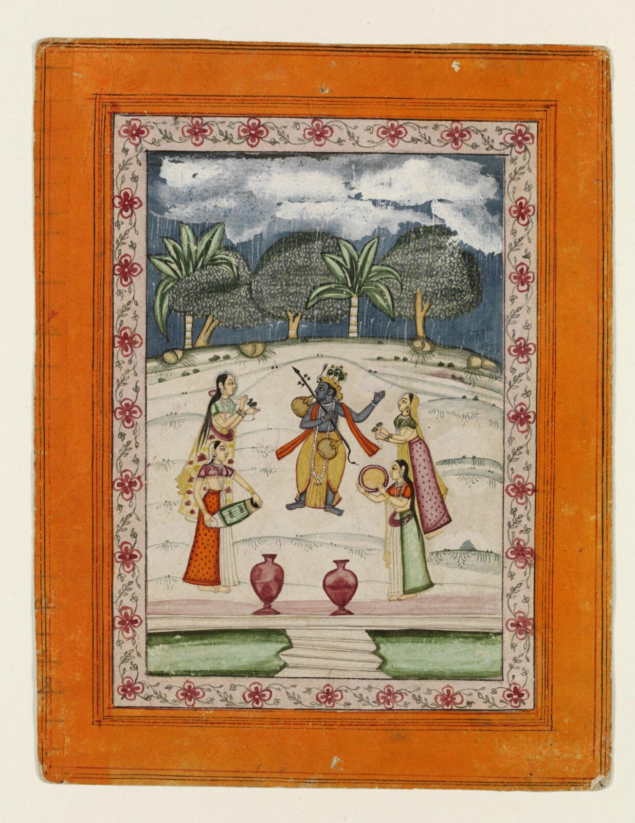 Meghmallar Raga, early 19th century