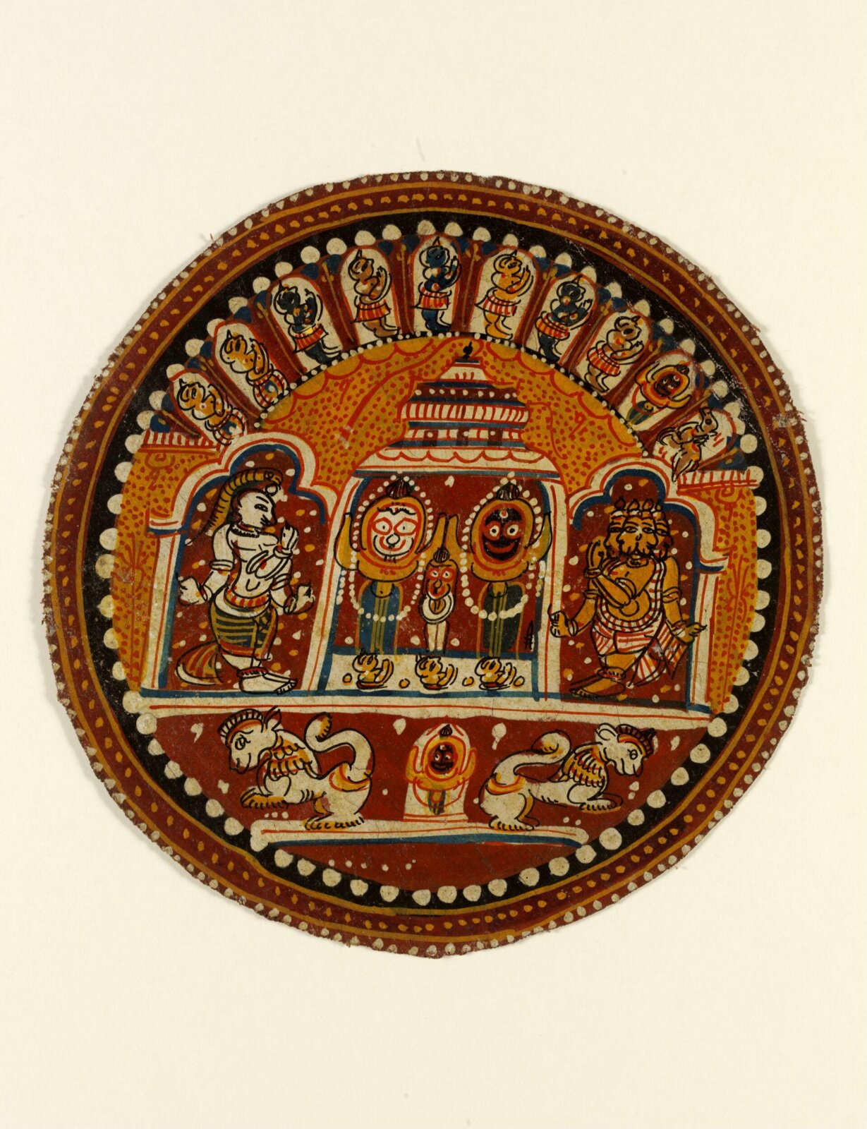 The Jagannath triad, ca. 1910