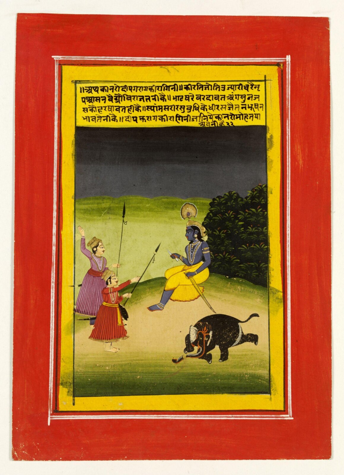 Krishna, mid 19th century