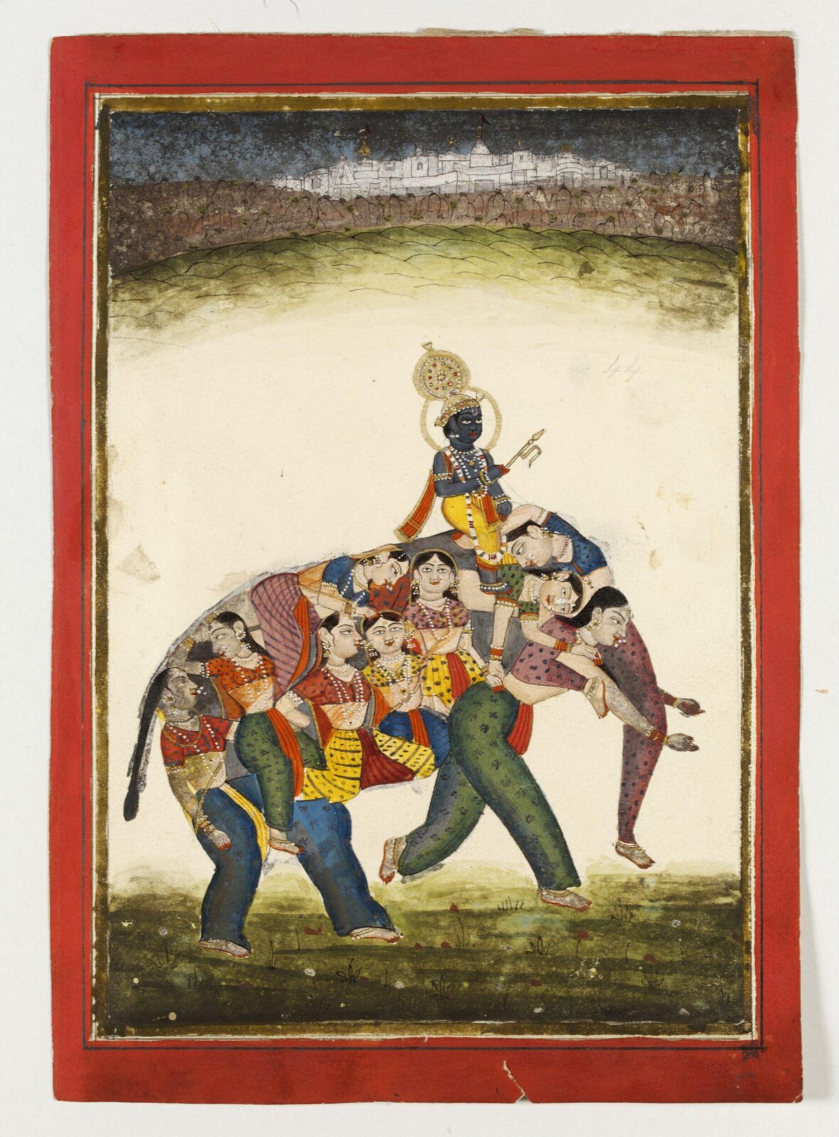 Krishna, mid 19th century