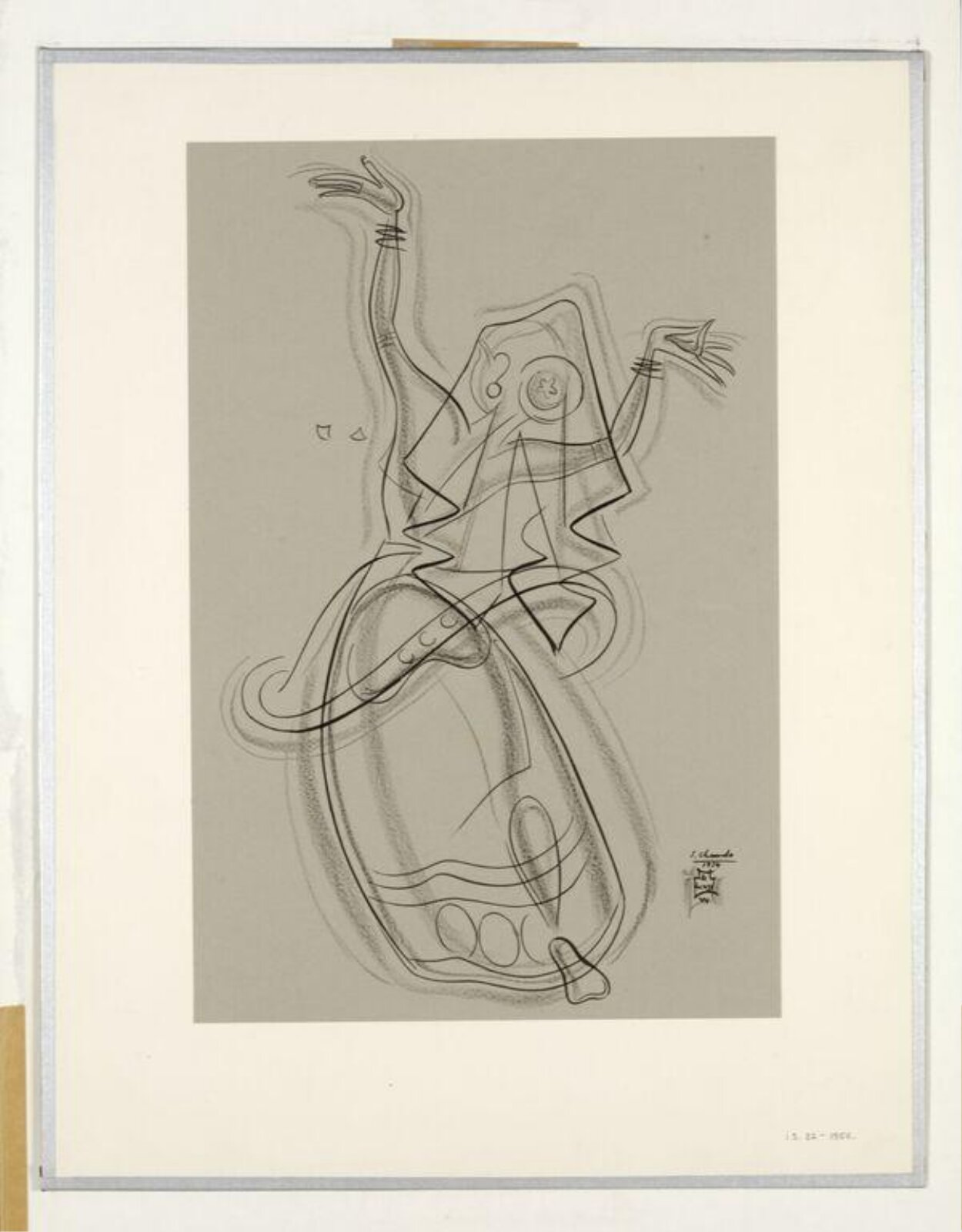 Untitled, Shiavax D. Chavda, 1954