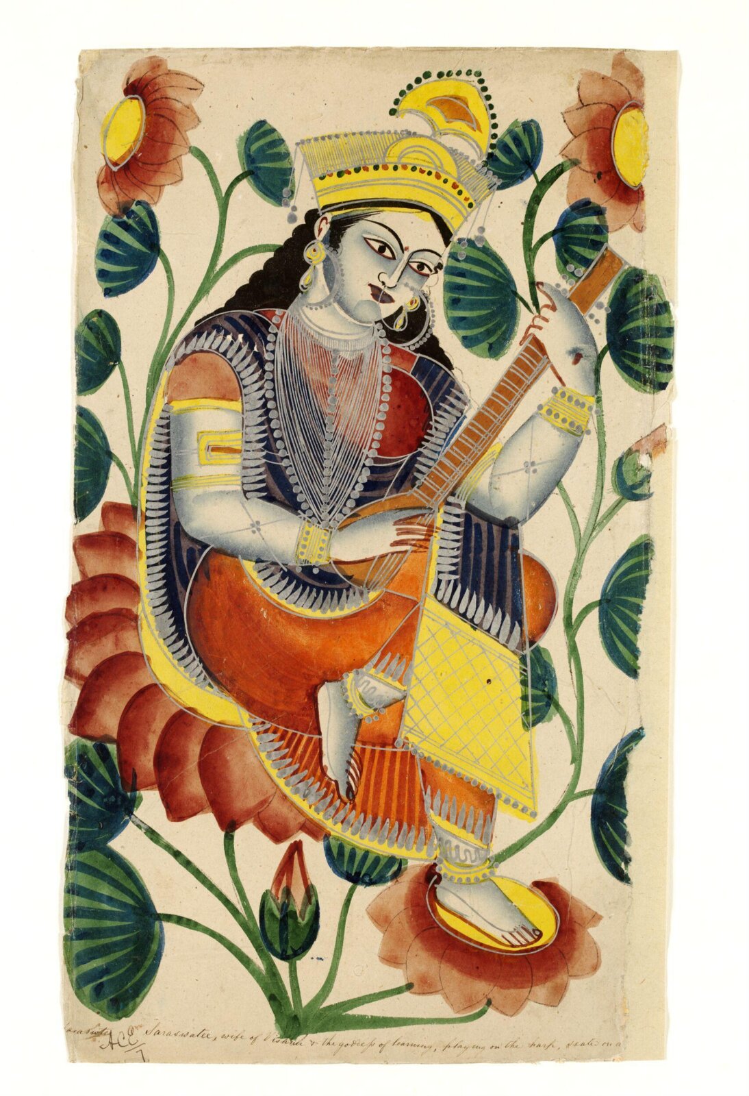 Saraswati, ca. 1850