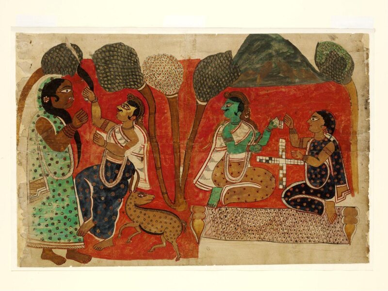 Lakshmana and Surpanakha