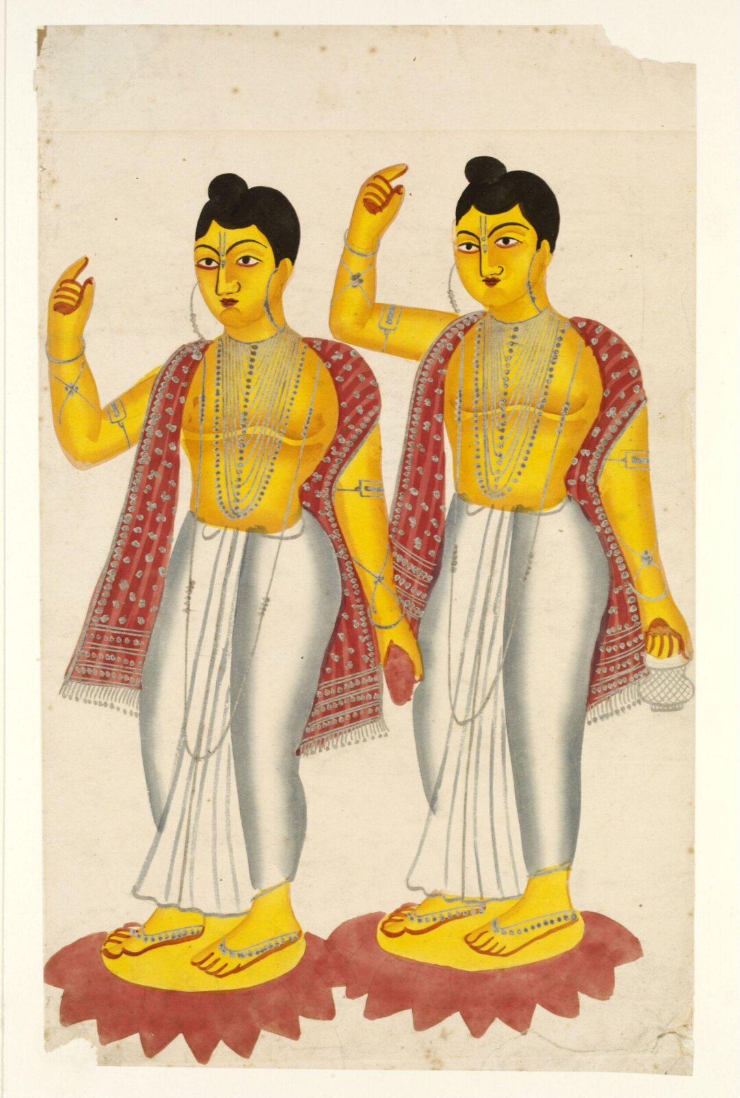 Gaur and Nitai, ca. 1830
