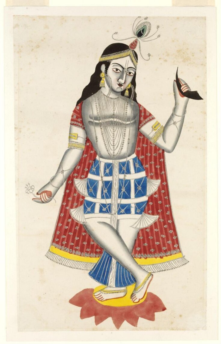 Buy The divine dance of BHARATNATYAM Handmade Painting by PRAGATI SAMBYAL.  Code:ART_7751_52085 - Paintings for Sale online in India.
