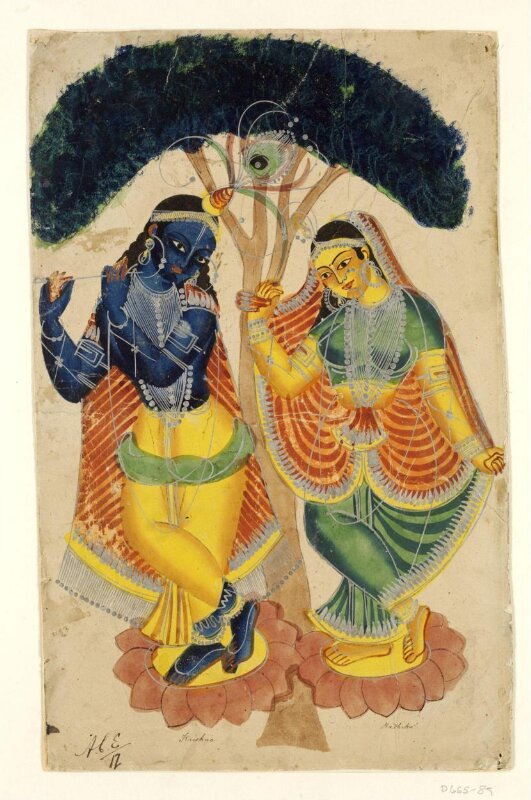 Radha and Krishna
