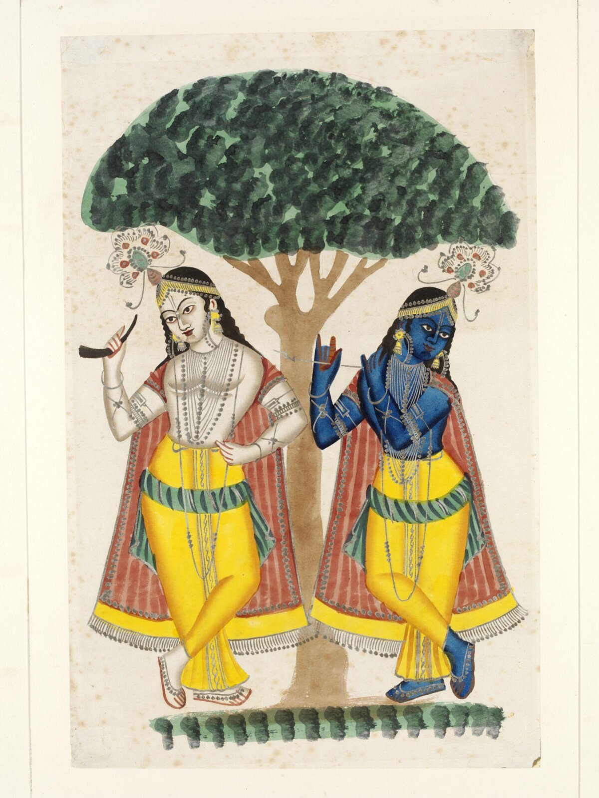 Krishna and Balarama, ca. 1830