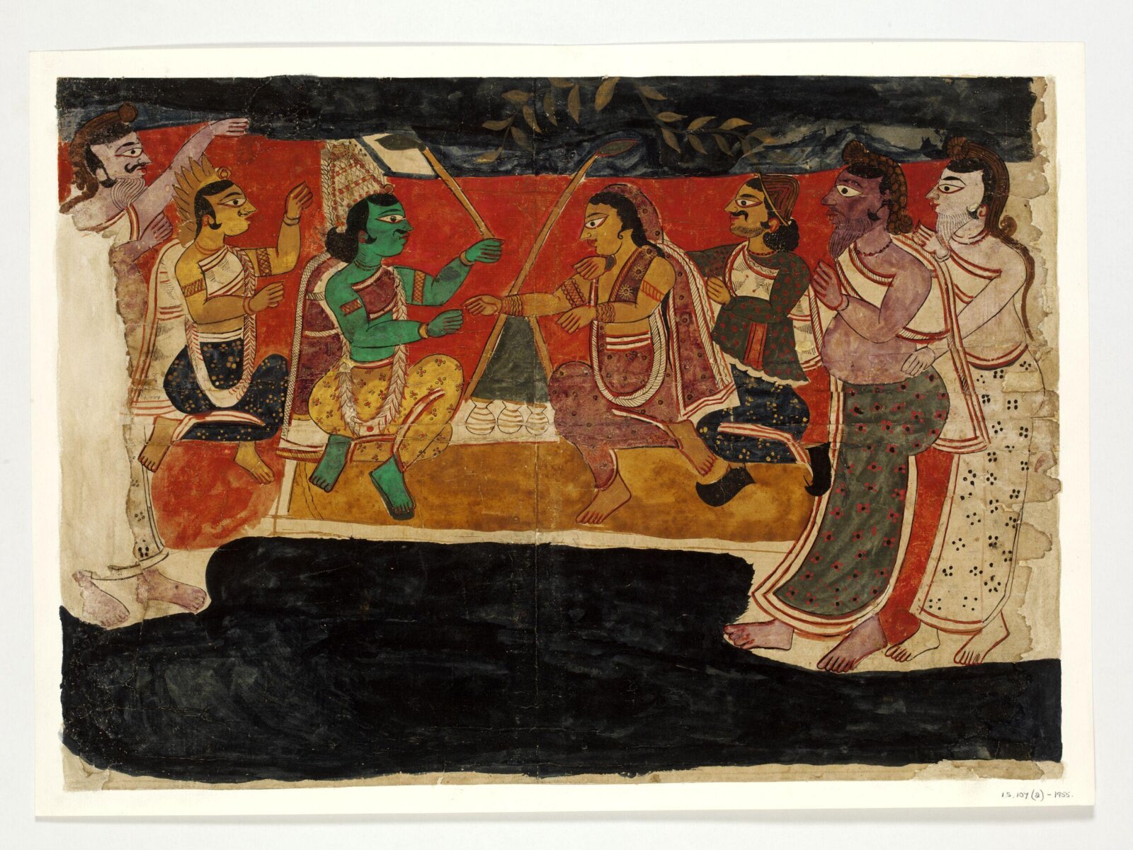 Rama and Lakshman, ca. 1830