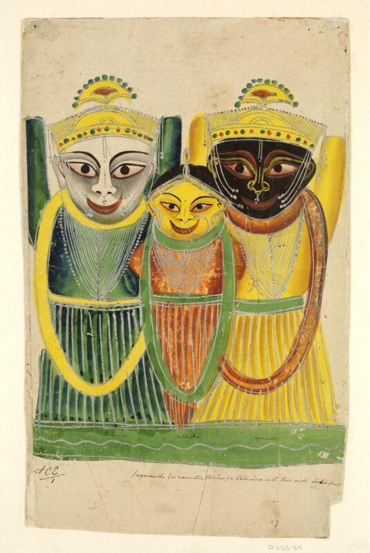 Balbhadra, Subhadra and Jagannatha