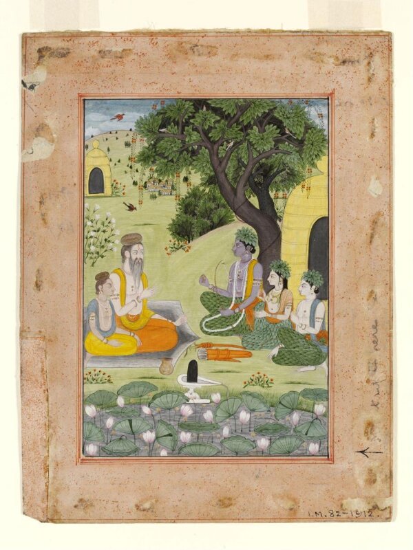 Rama, Sita and Lakshmana