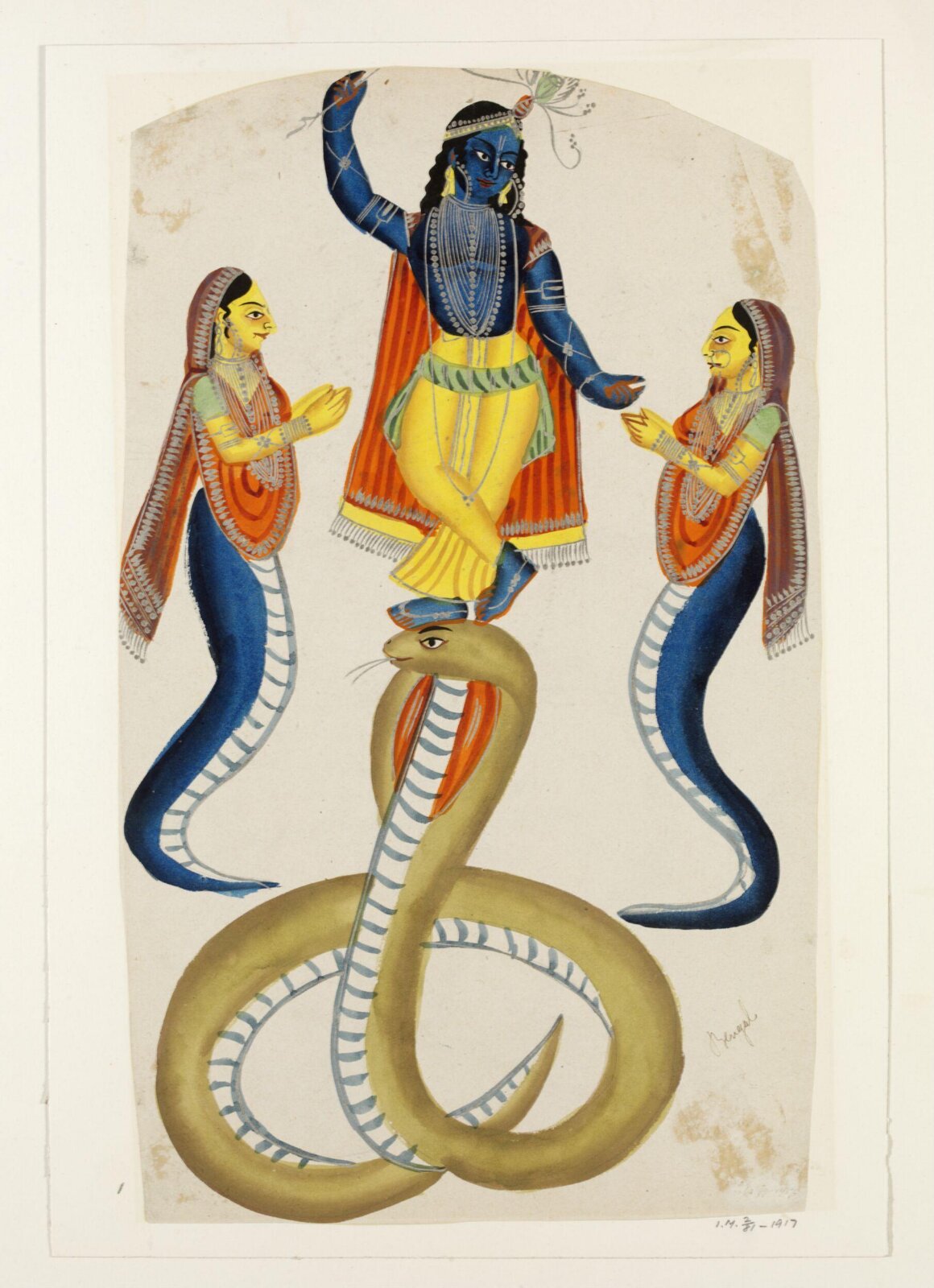 Krishna, ca. 1850 - ca. 1860