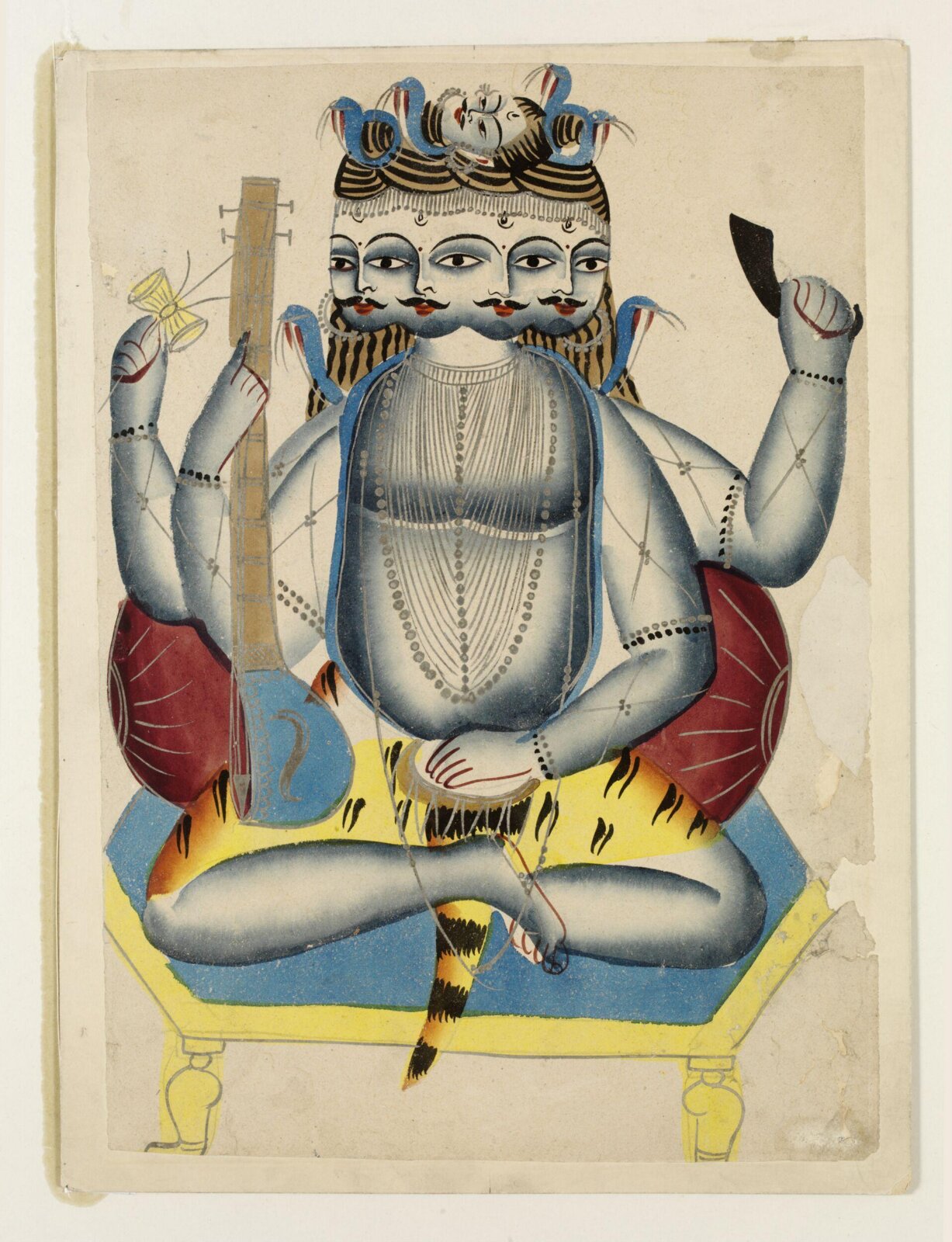 Shiva Panchanana, ca. 1855 - ca. 1860