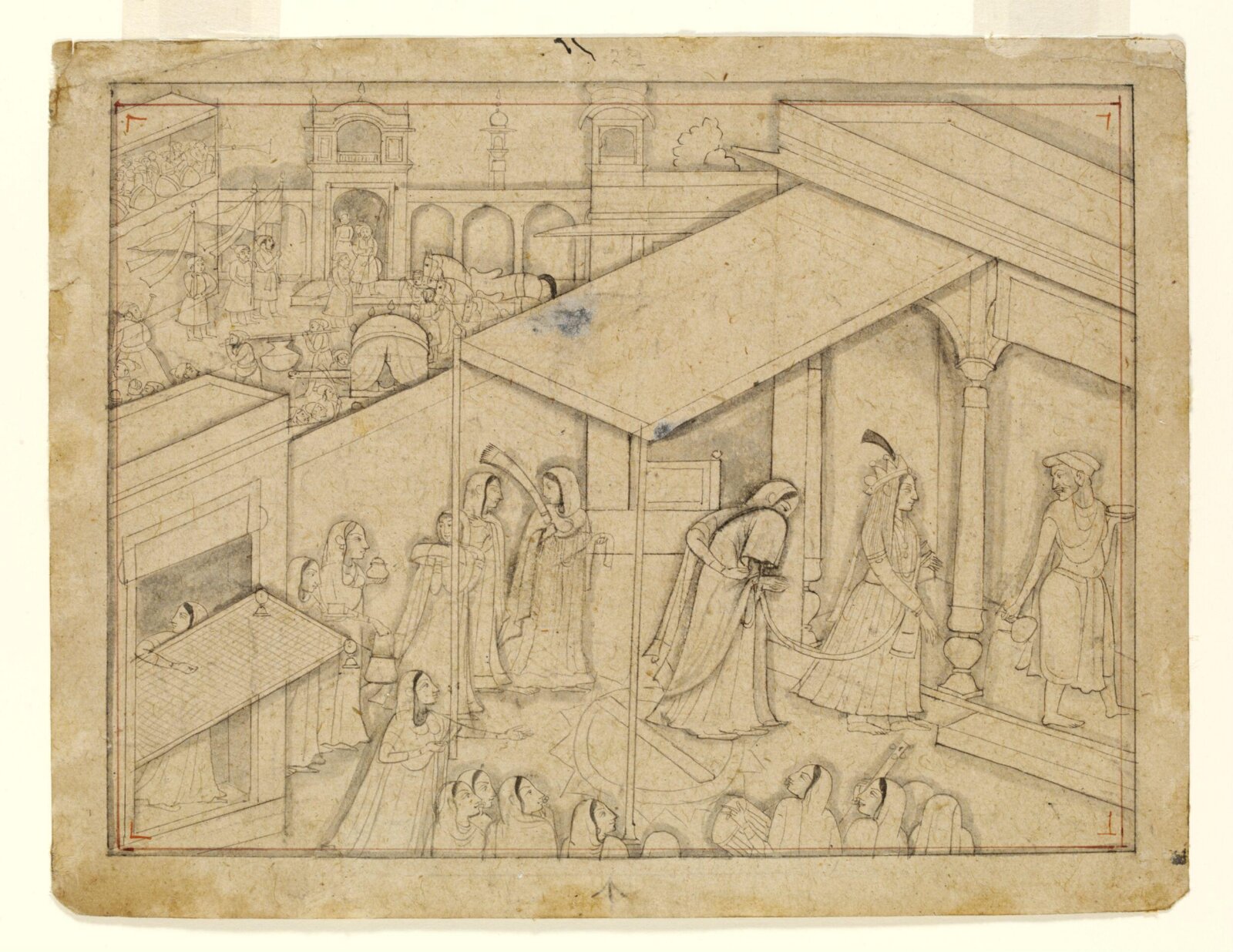 Drawing, early 19th century
