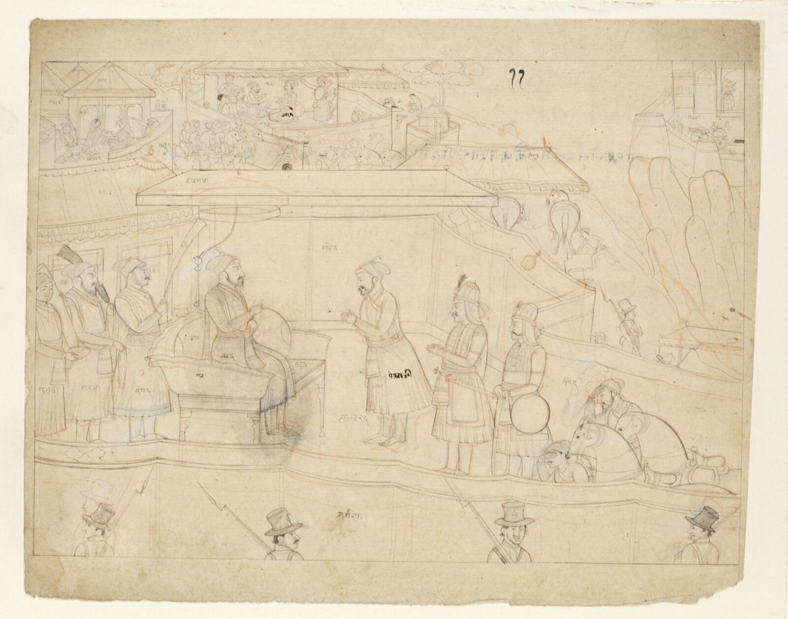 Drawing, early 19th century