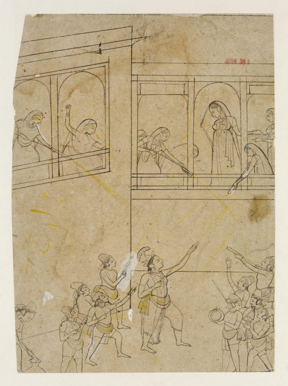 Radha and Krishna, early 19th century