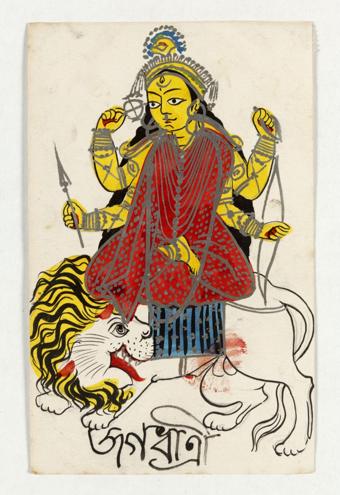 Jagaddhatri, ca. 1890