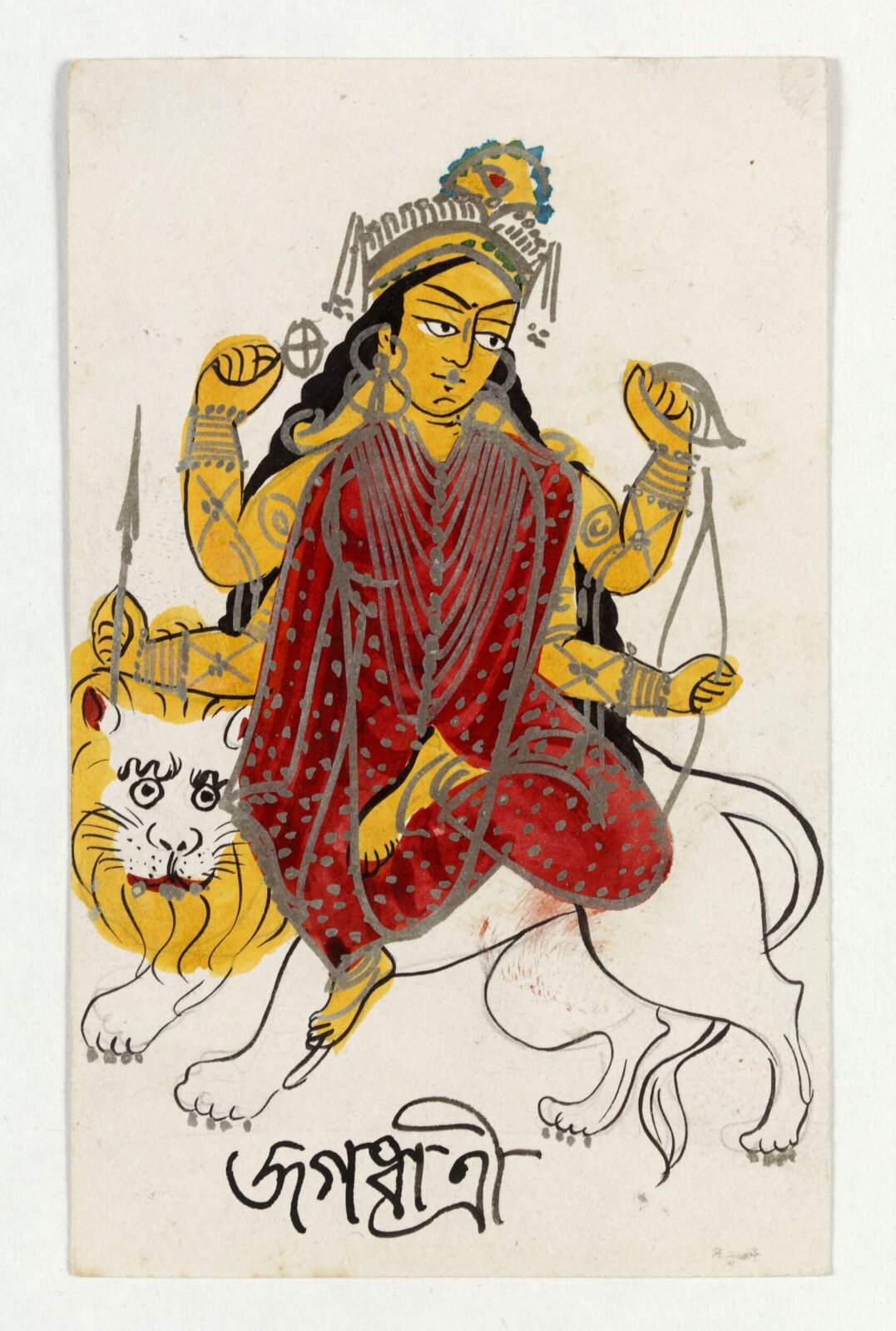 Jagaddhatri, ca. 1890