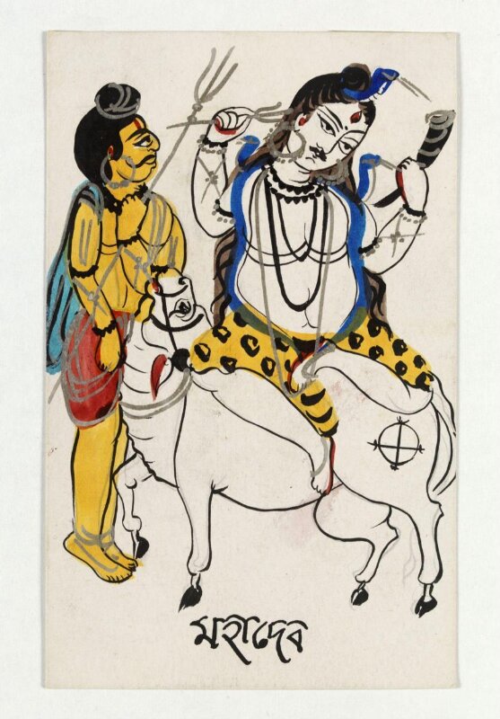 Shiva and Nandi