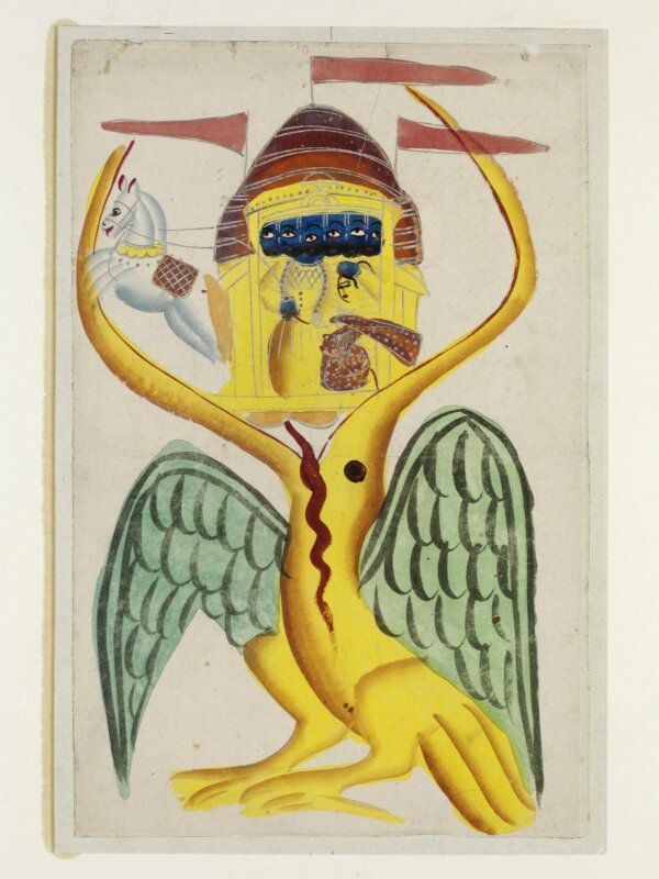 Ravana, Sita and Jatayu
