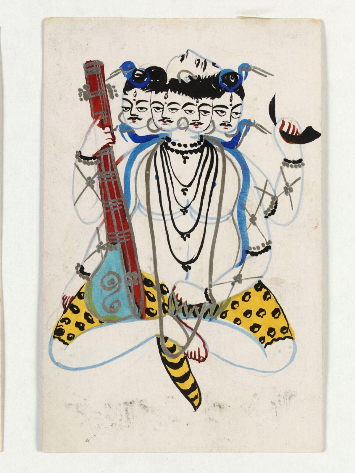 Shiva Panchanana, ca. 1890