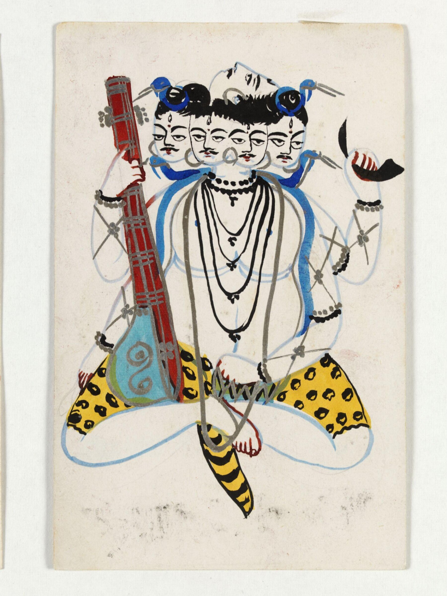 Shiva Panchanana, ca. 1890
