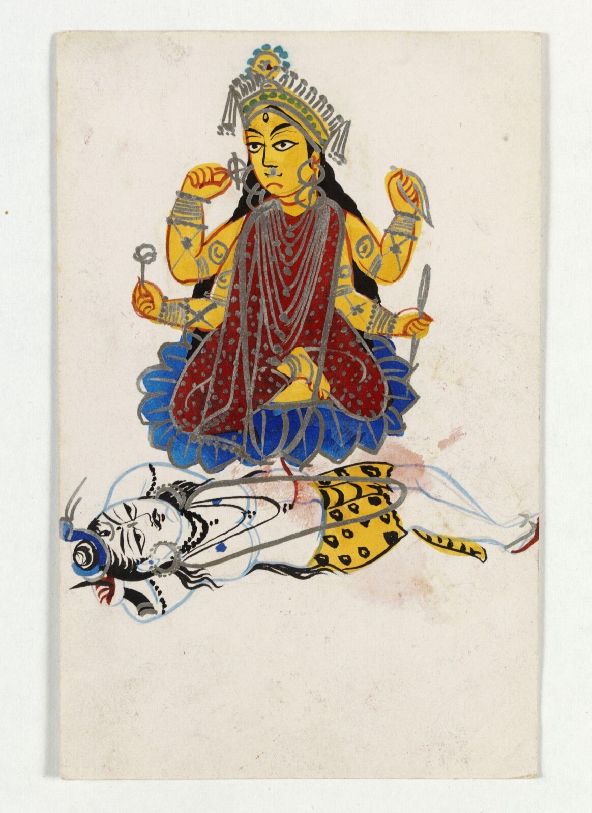 Durga as Rajarajesvari, ca. 1890