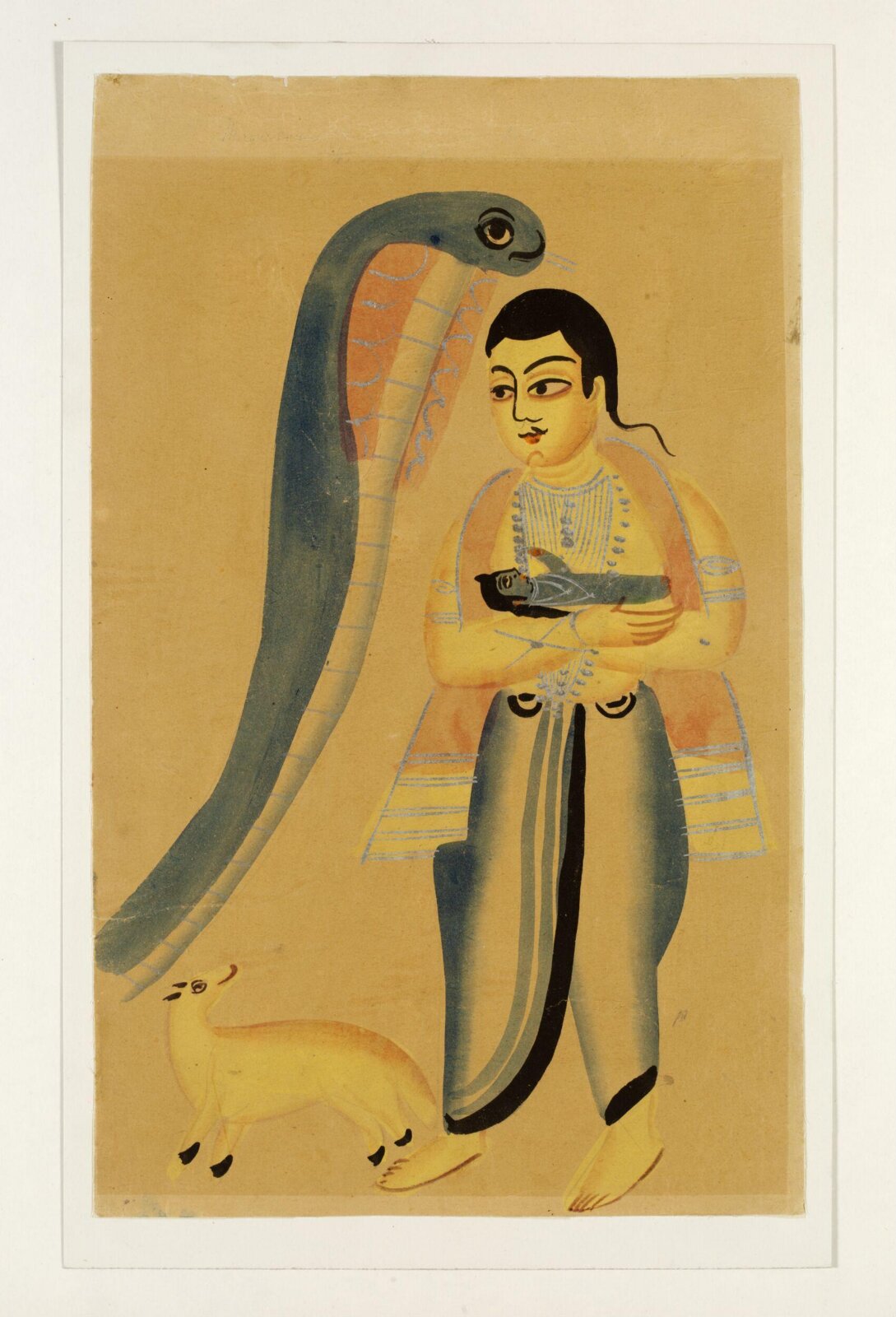 Vasudeva and Krishna, ca. 1885