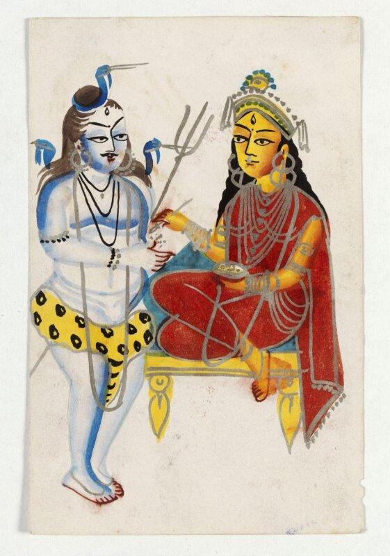 Durga as Annapurna
