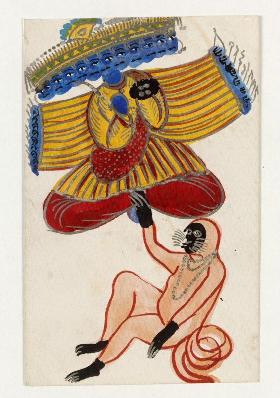Hanuman and Ravana