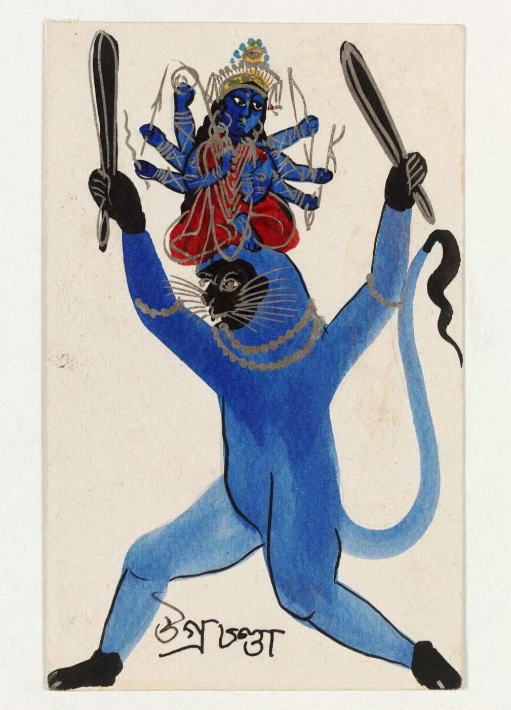 Unknown, Ugrachandra and Hanuman