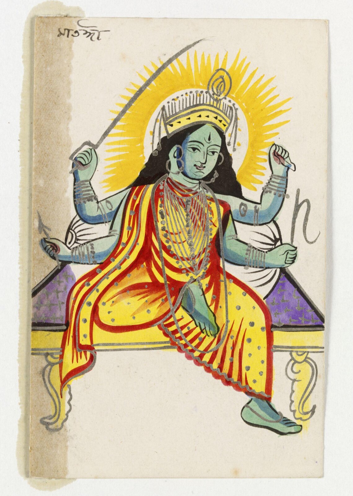 Devi as Matangi, ca. 1890