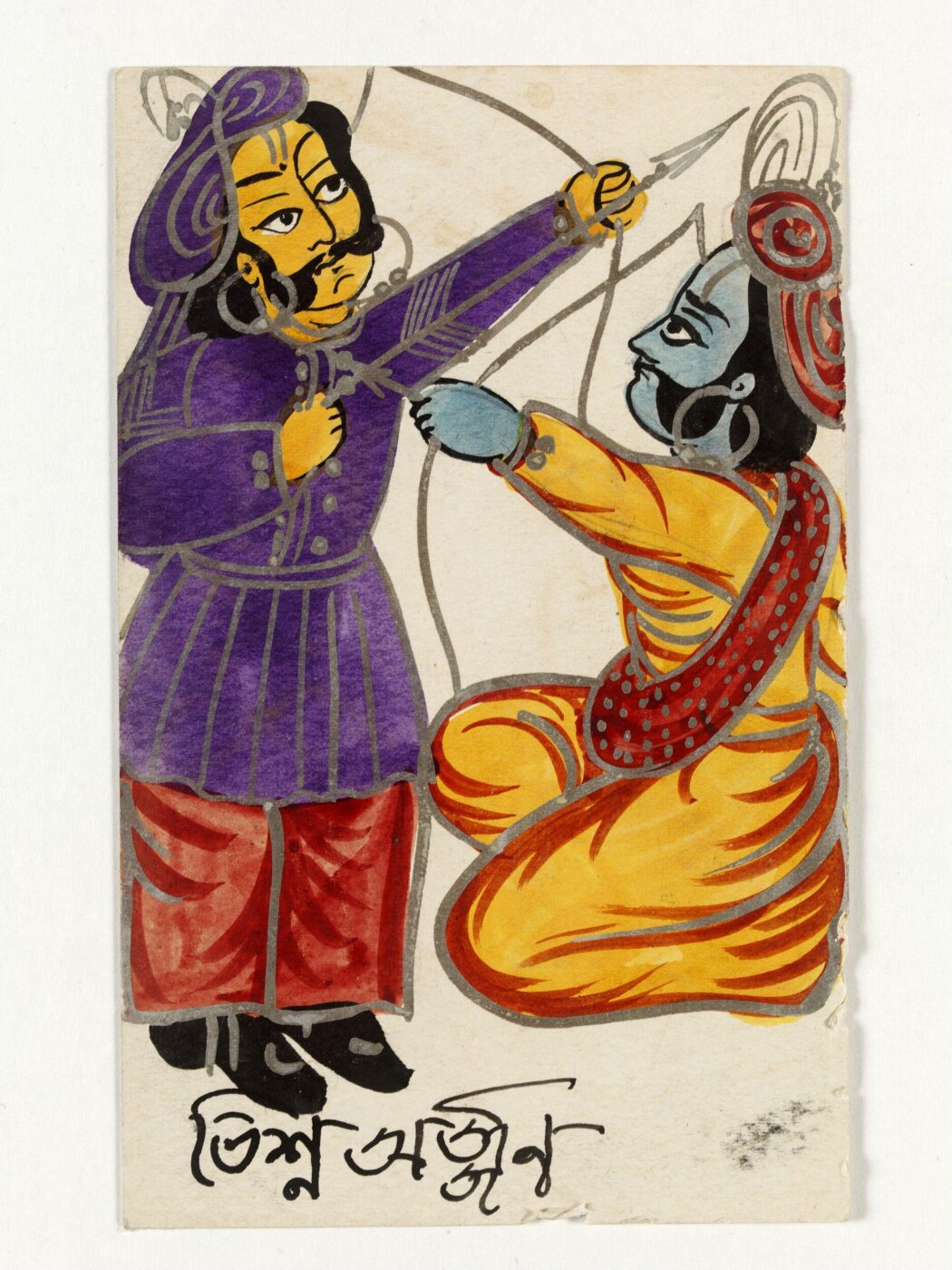 Unknown, Arjuna and Bhishma