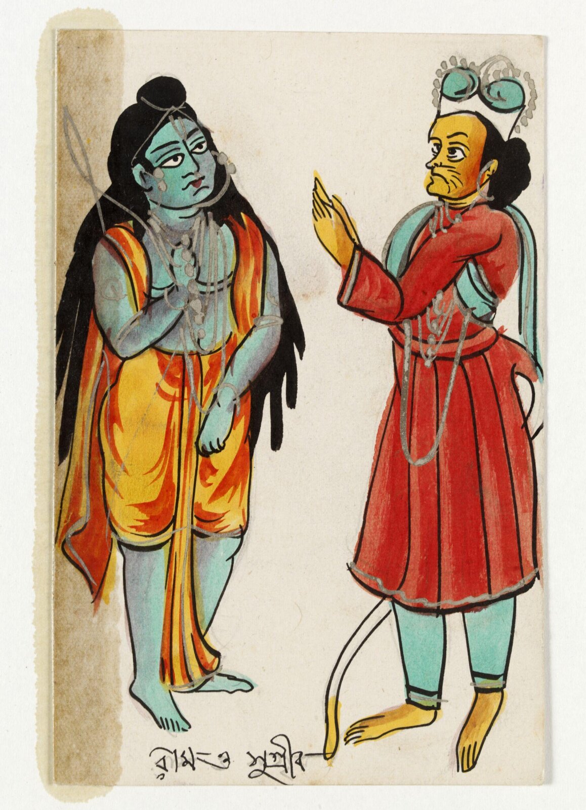 Rama and Sugriva, ca. 1890