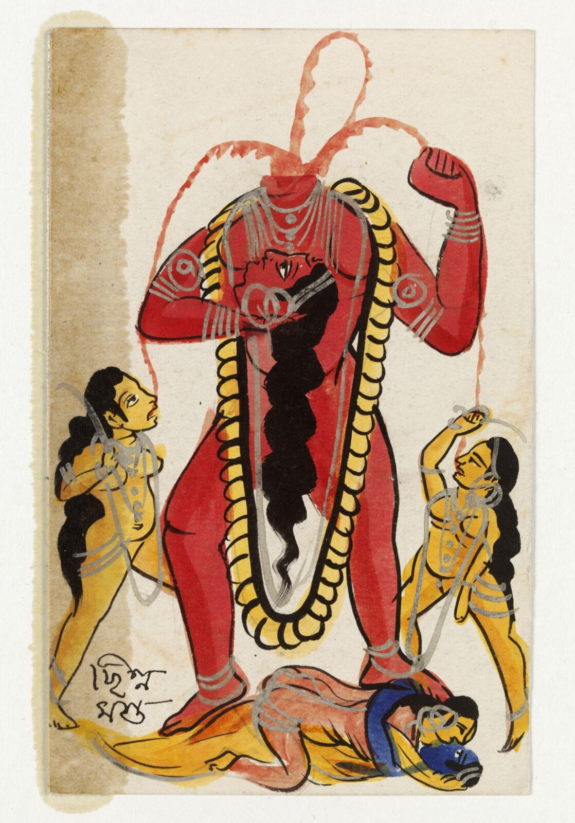 Devi as Chhinnamastaka, ca. 1890