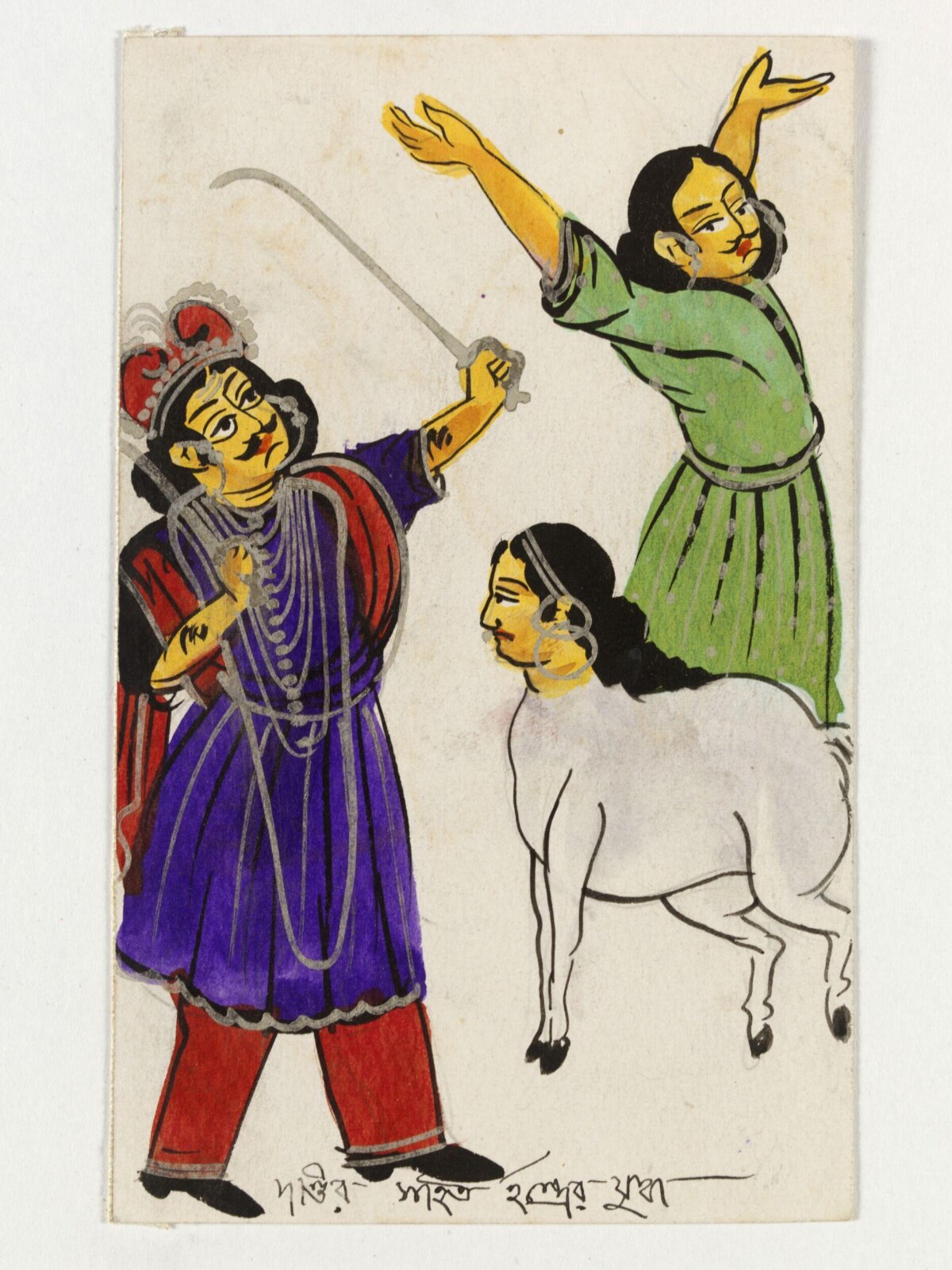Indra and Dandin, ca. 1890