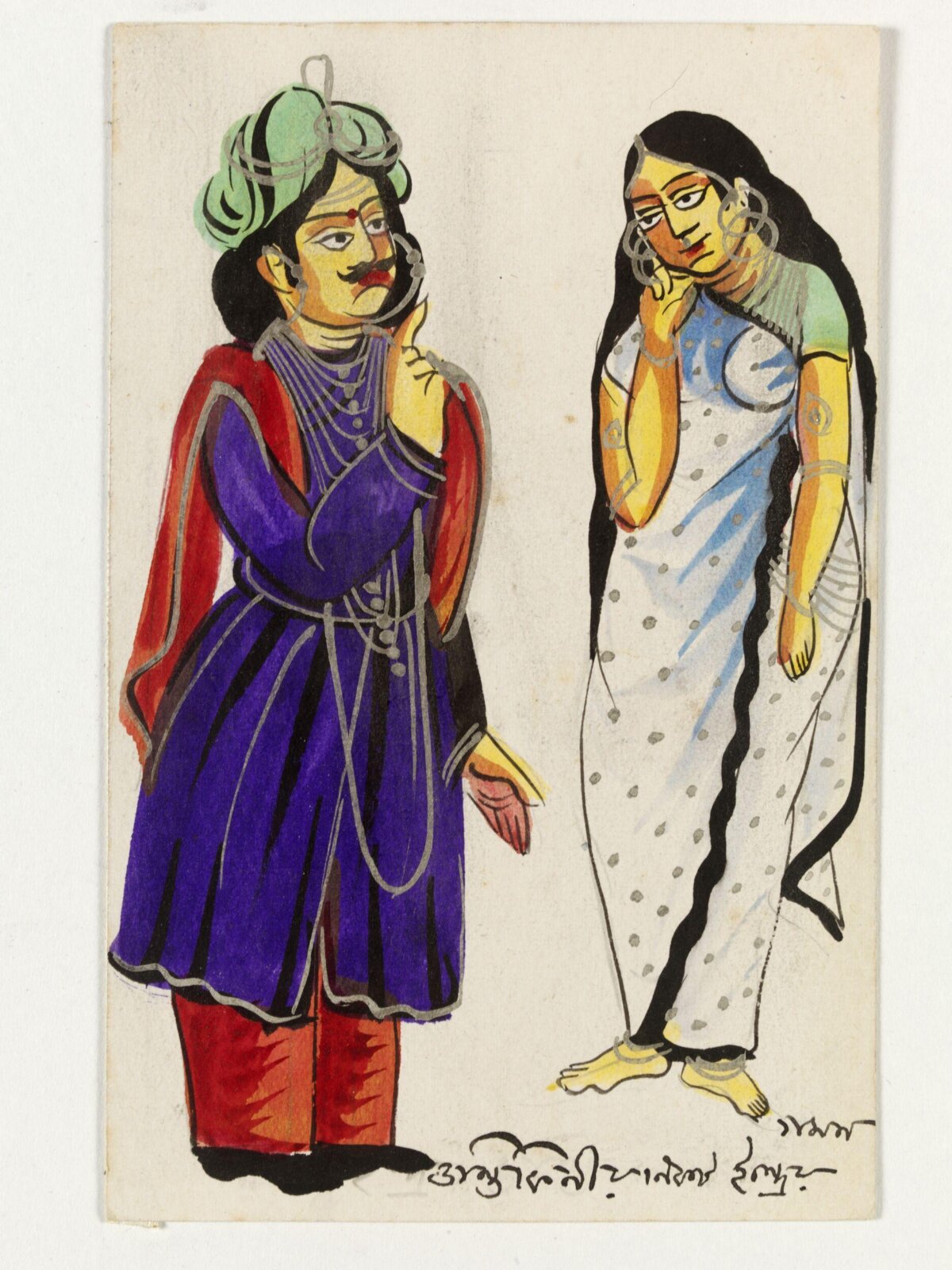 Indra and Dantiniki, ca. 1890