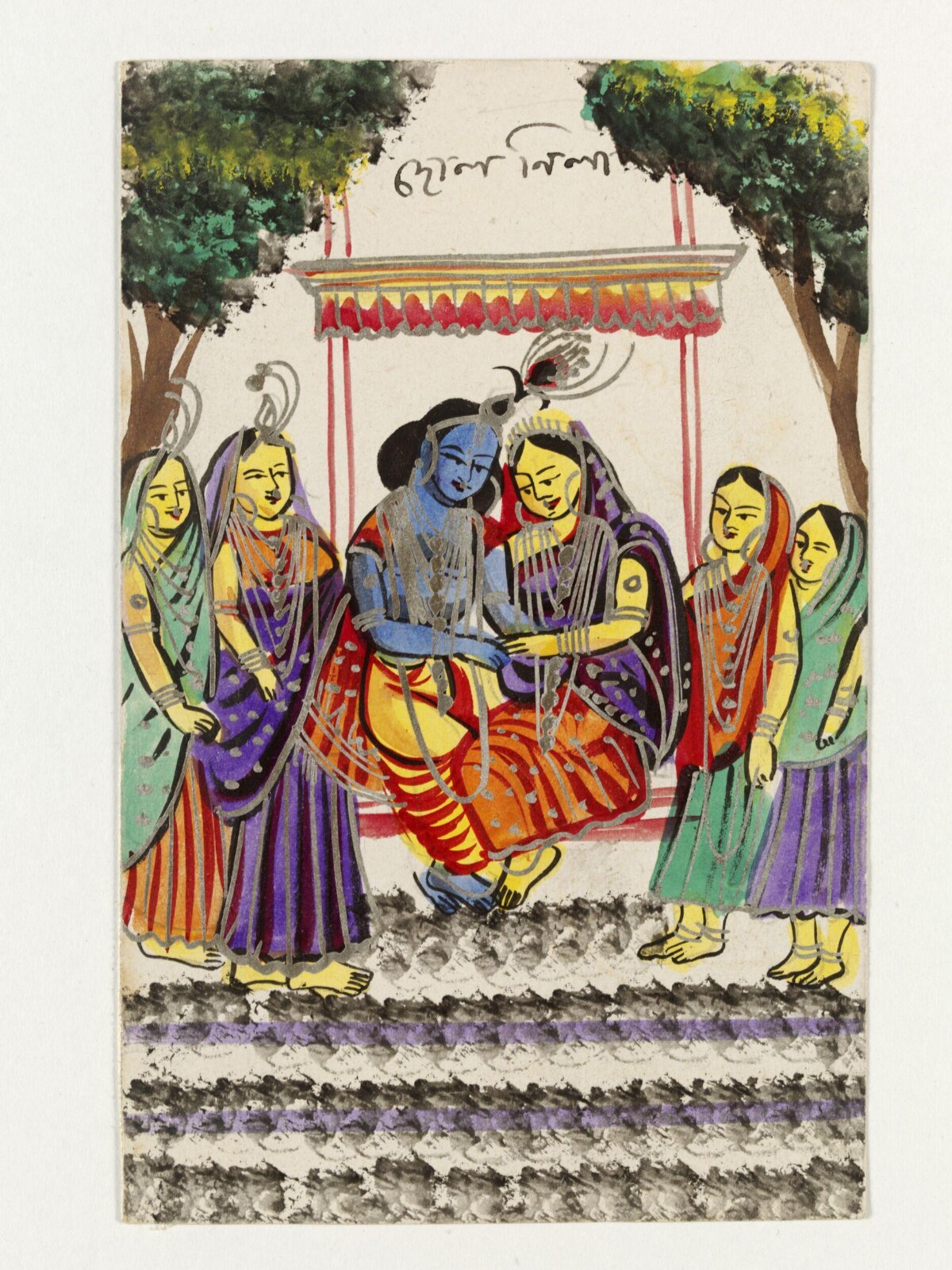 Radha and Krishna, ca. 1890