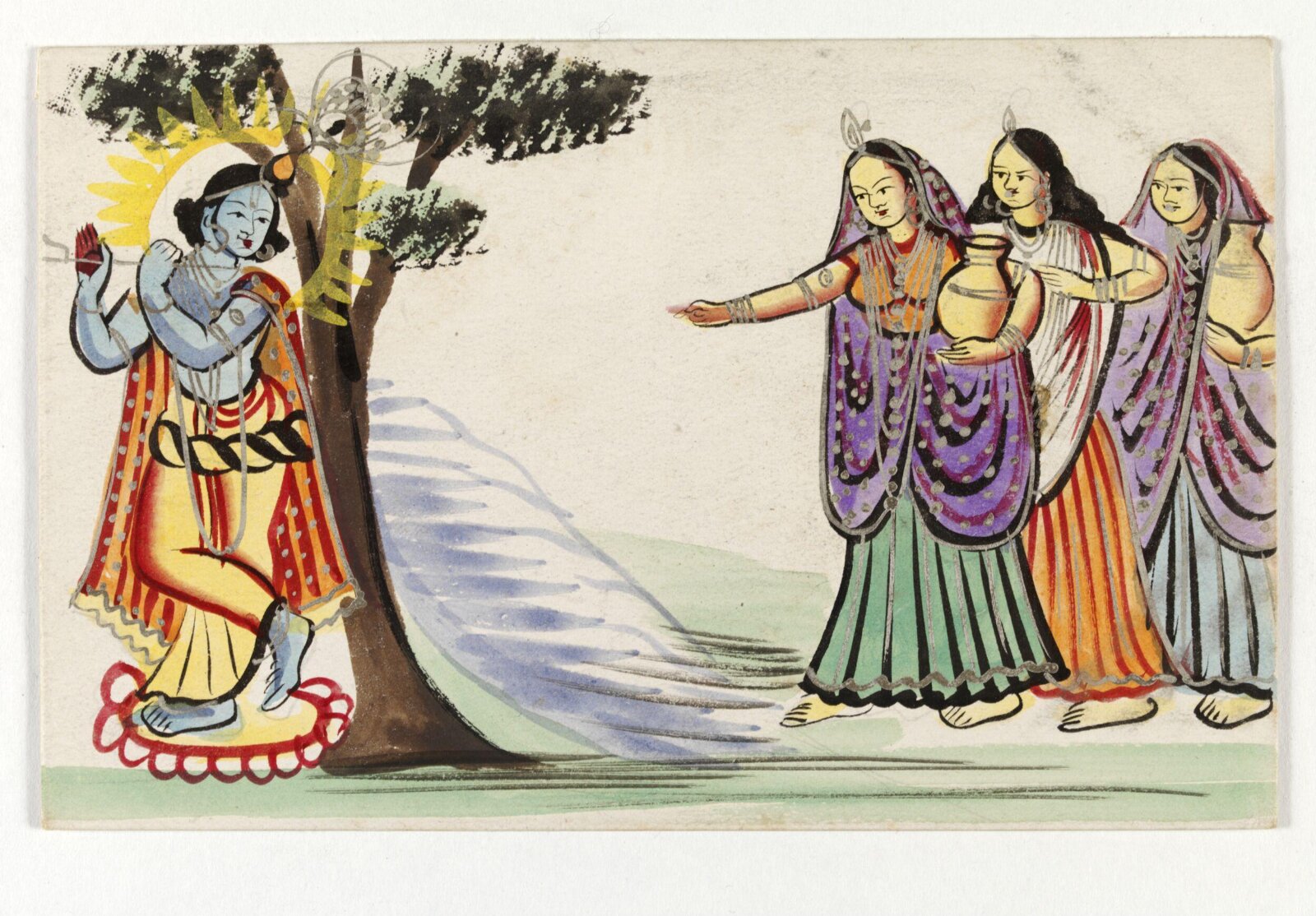 Radha and Krishna, ca. 1890
