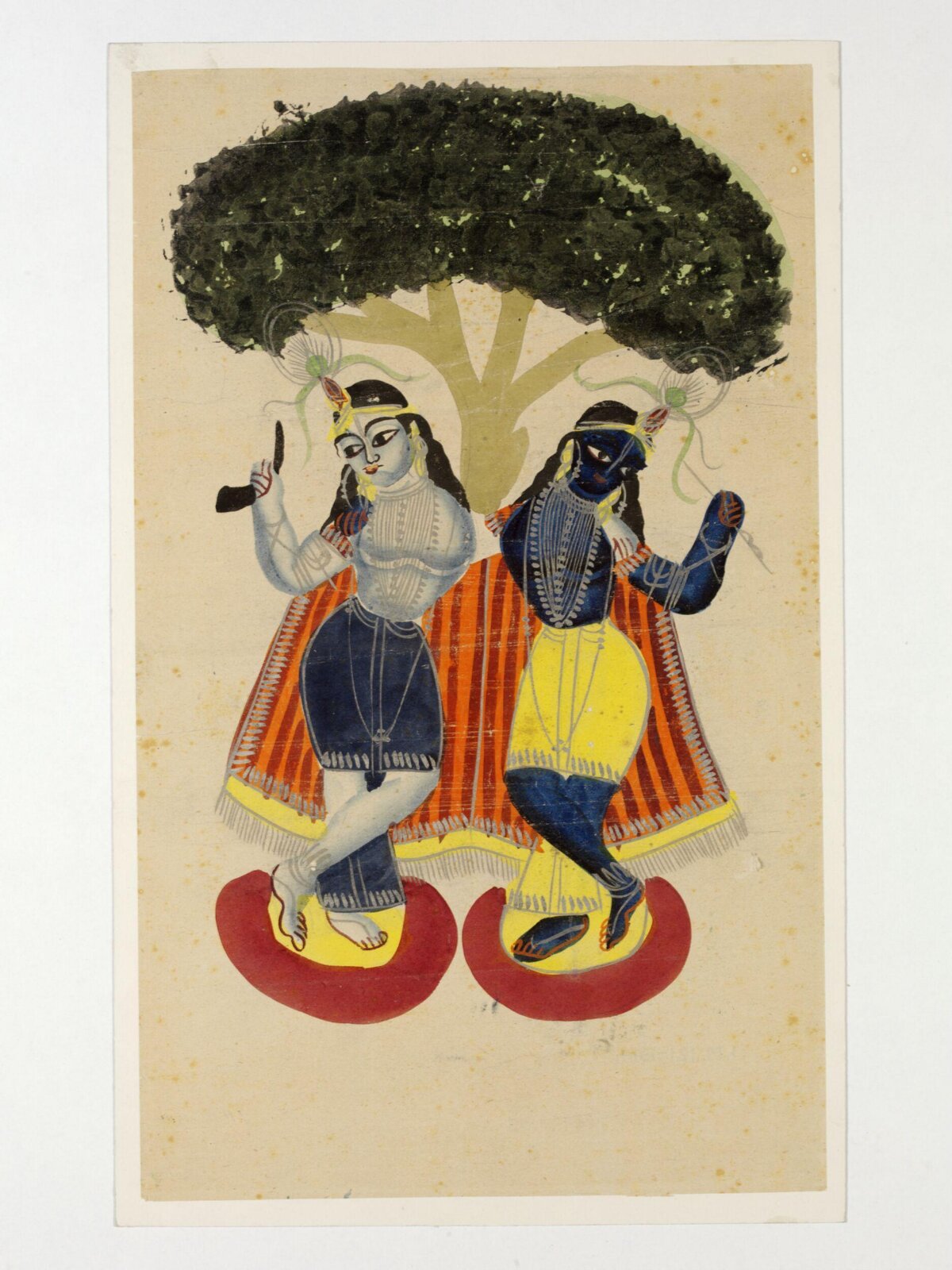 Krishna and Balarama, ca. 1890